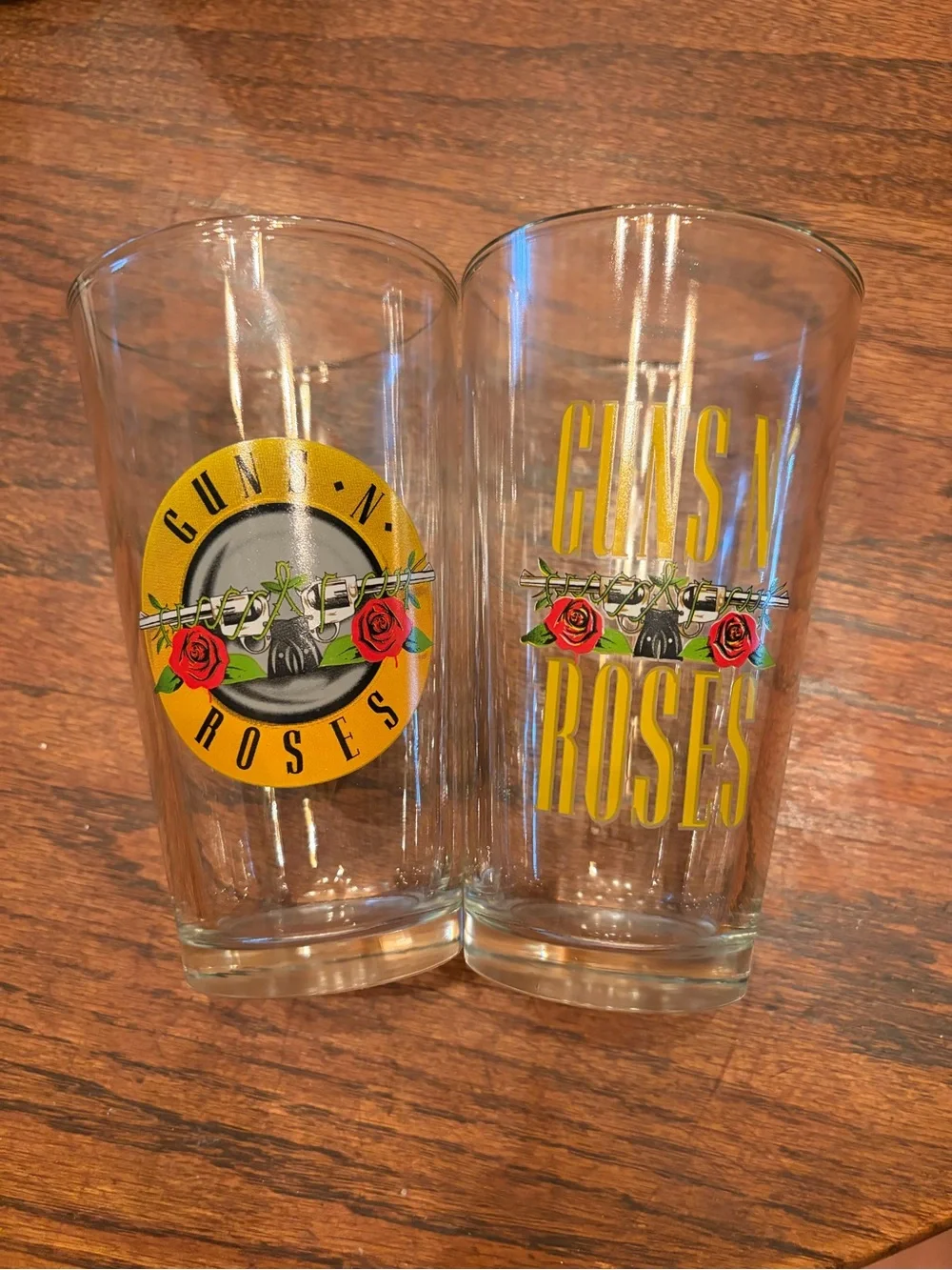 Guns N’ Roses Glasses Set of Two